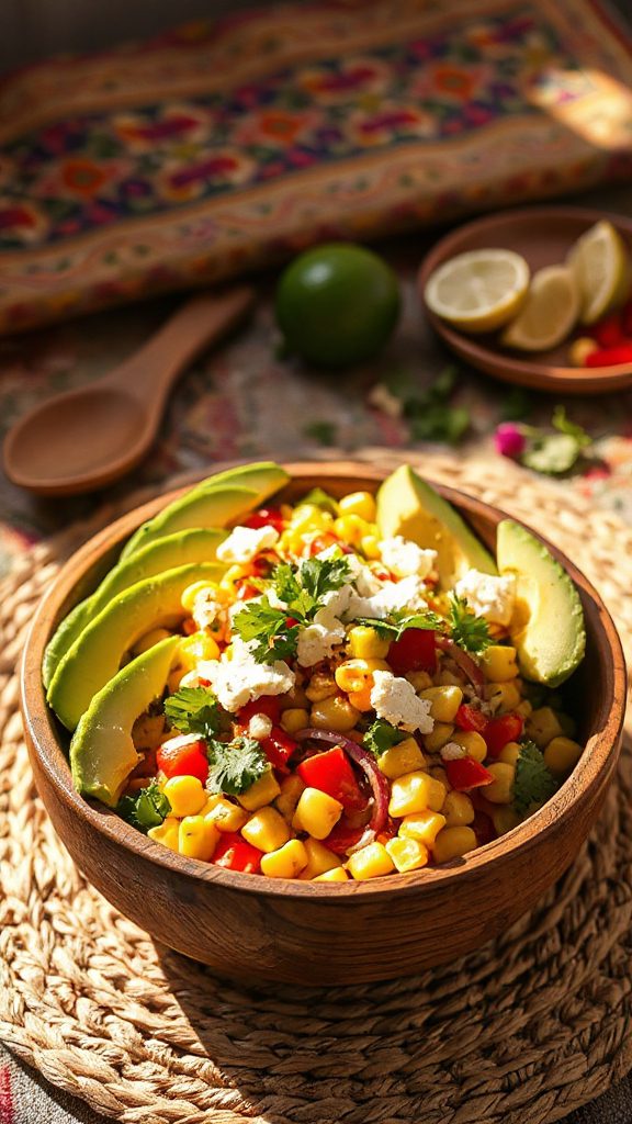 creamy avocado corn salad creamy avocado corn salad