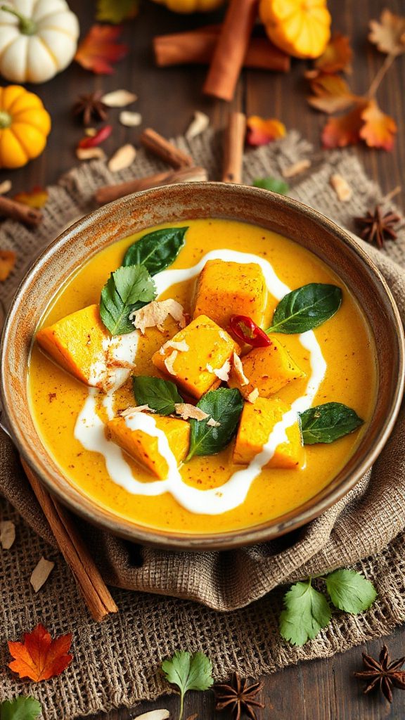 creamy butternut squash curry