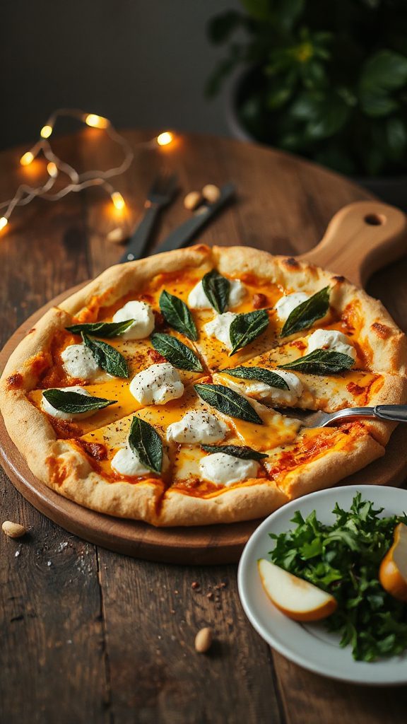 creamy butternut squash pizza creamy butternut squash pizza