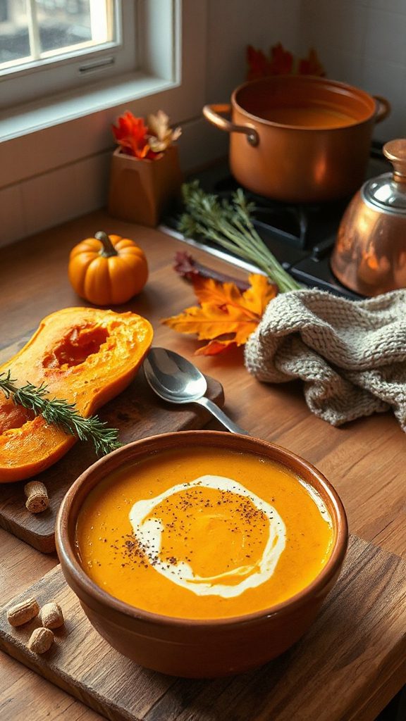 creamy butternut squash soup