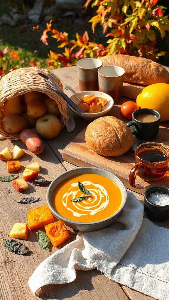 creamy butternut squash soup