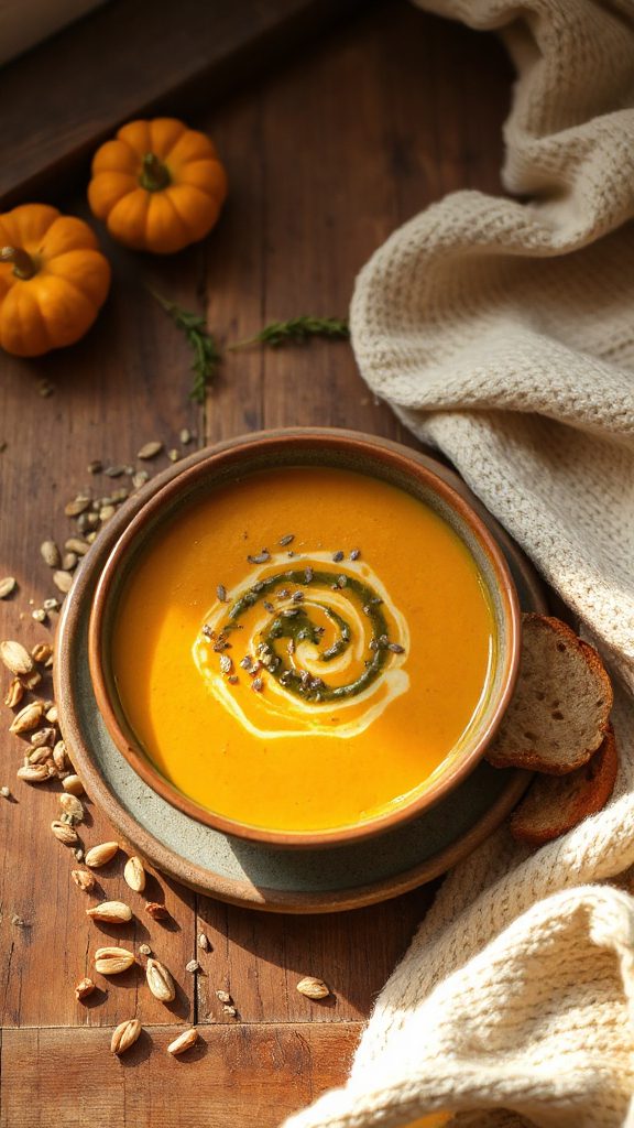 creamy butternut squash soup