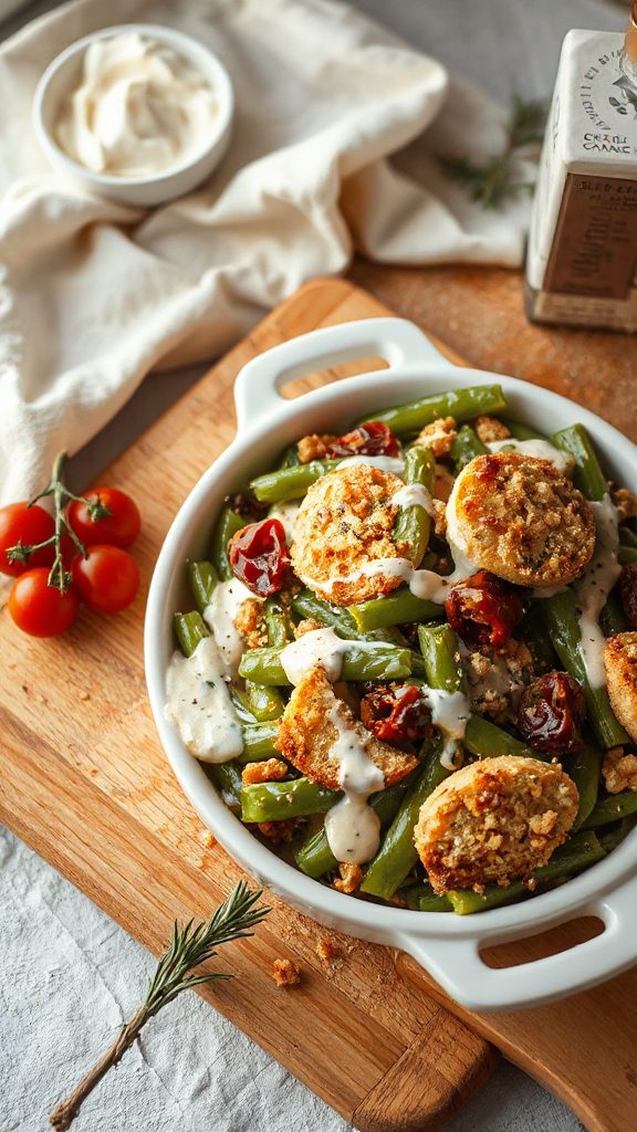 creamy cashew green beans creamy cashew green beans