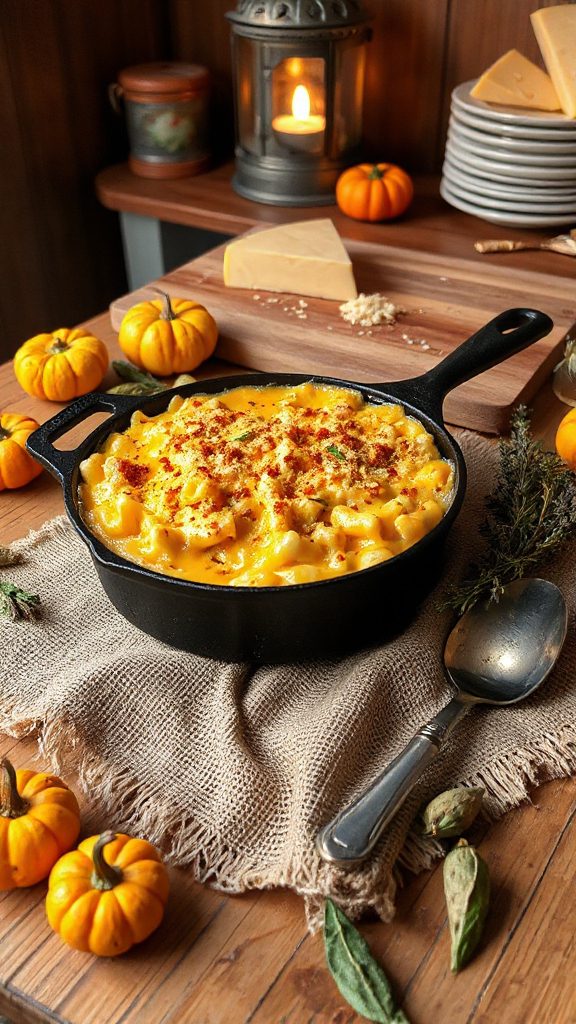 creamy cast iron dish