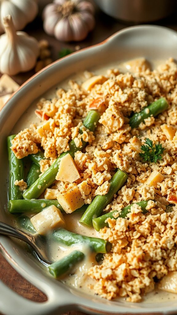 creamy cheddar green bean casserole creamy cheddar green bean casserole