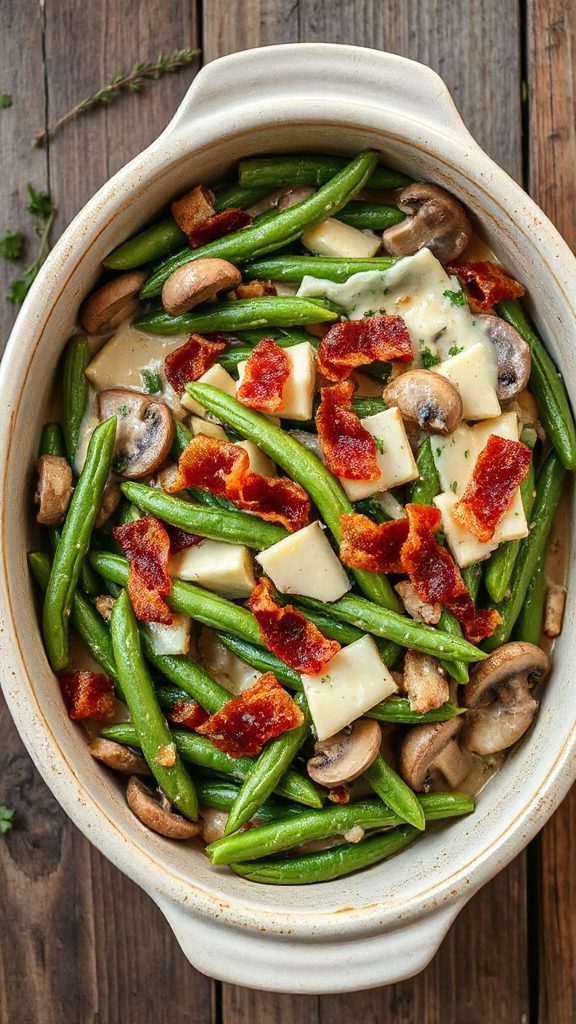 creamy cheddar green bean casserole creamy cheddar green bean casserole