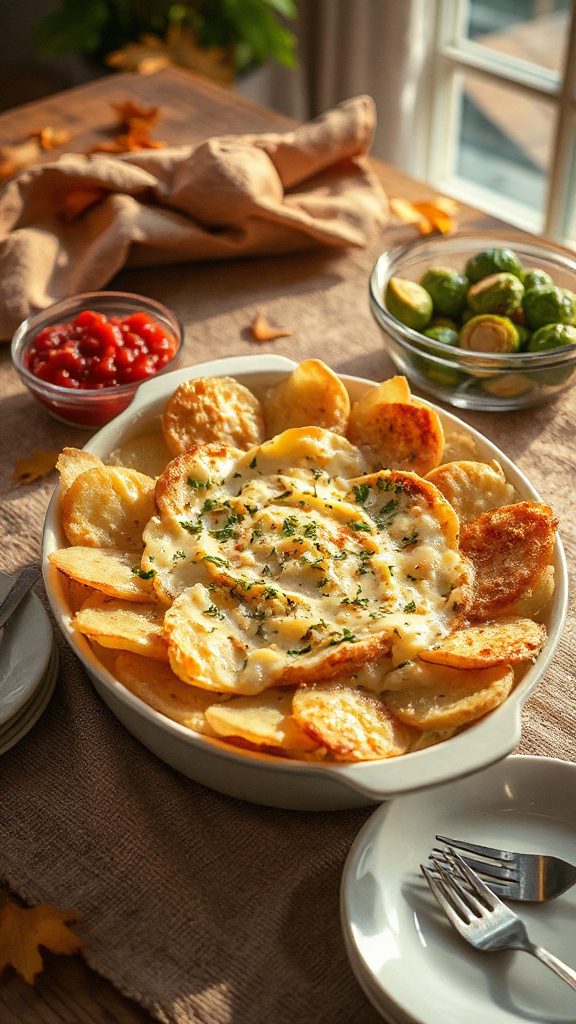 creamy cheese potato goodness