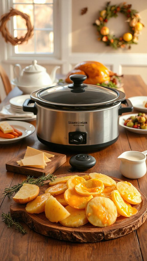 creamy cheesy potato dish