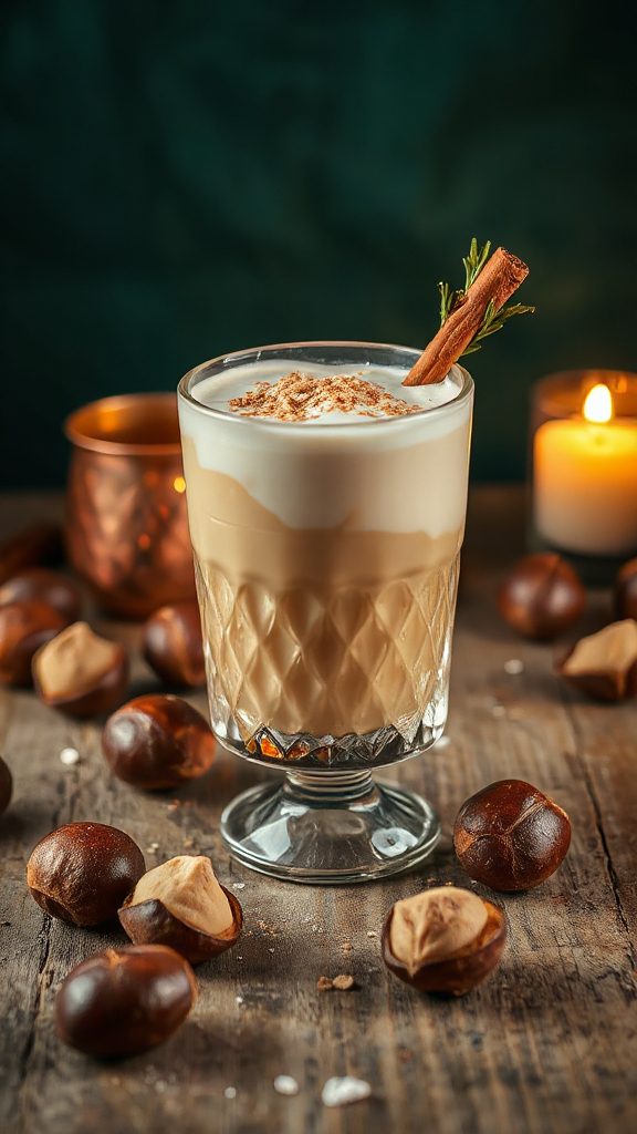 creamy chestnut cocktail delight creamy chestnut cocktail delight