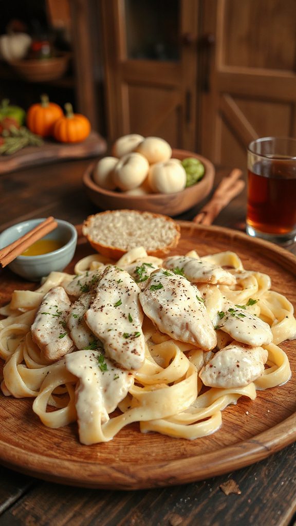 creamy chicken alfredo delight