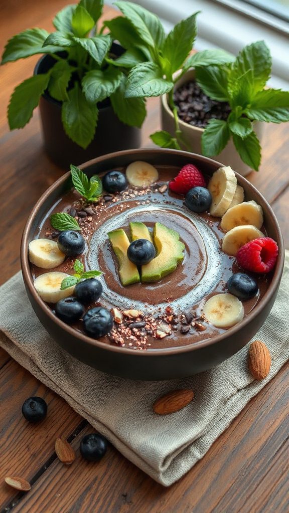 creamy chocolate avocado smoothie creamy chocolate avocado smoothie