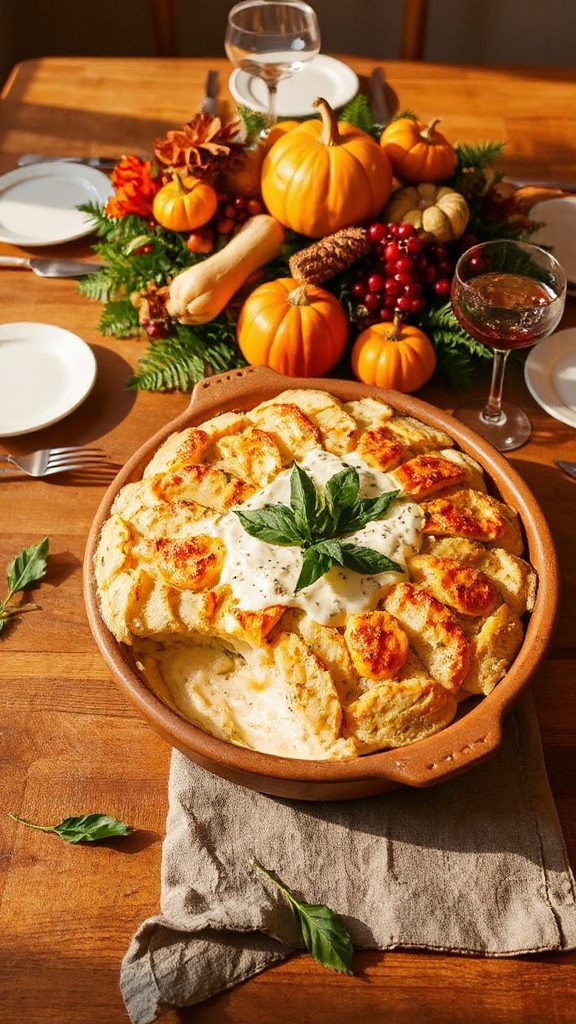 creamy epazote cheese potatoes