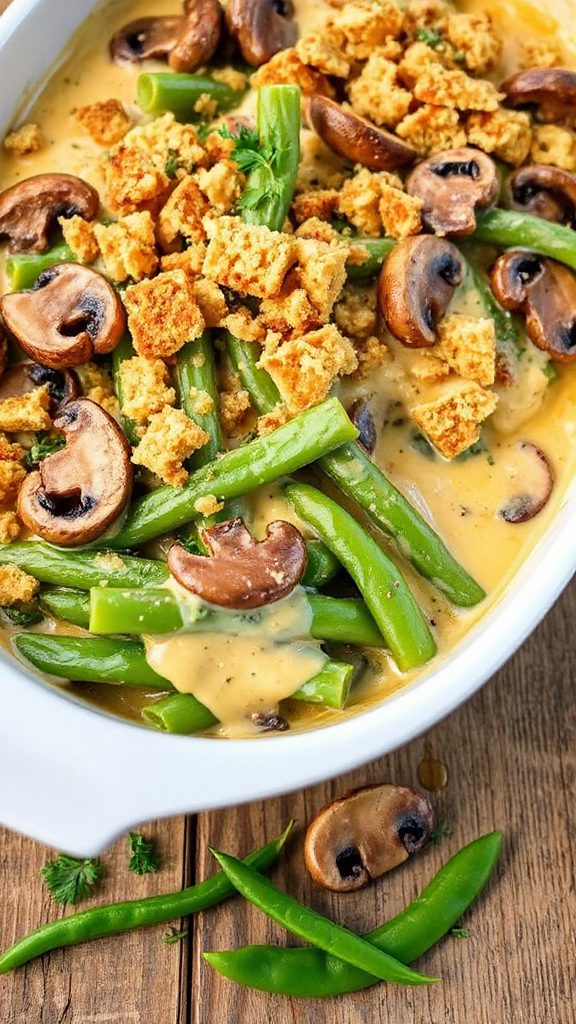 creamy garlic butter bake