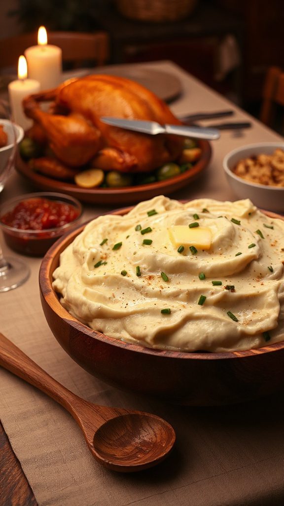 creamy garlic mashed potatoes