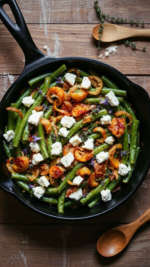 creamy goat cheese casserole