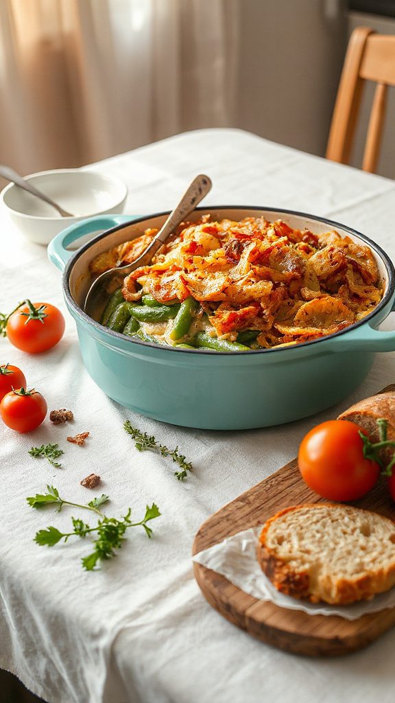 creamy green bean casserole
