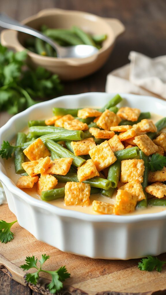 creamy green bean casserole