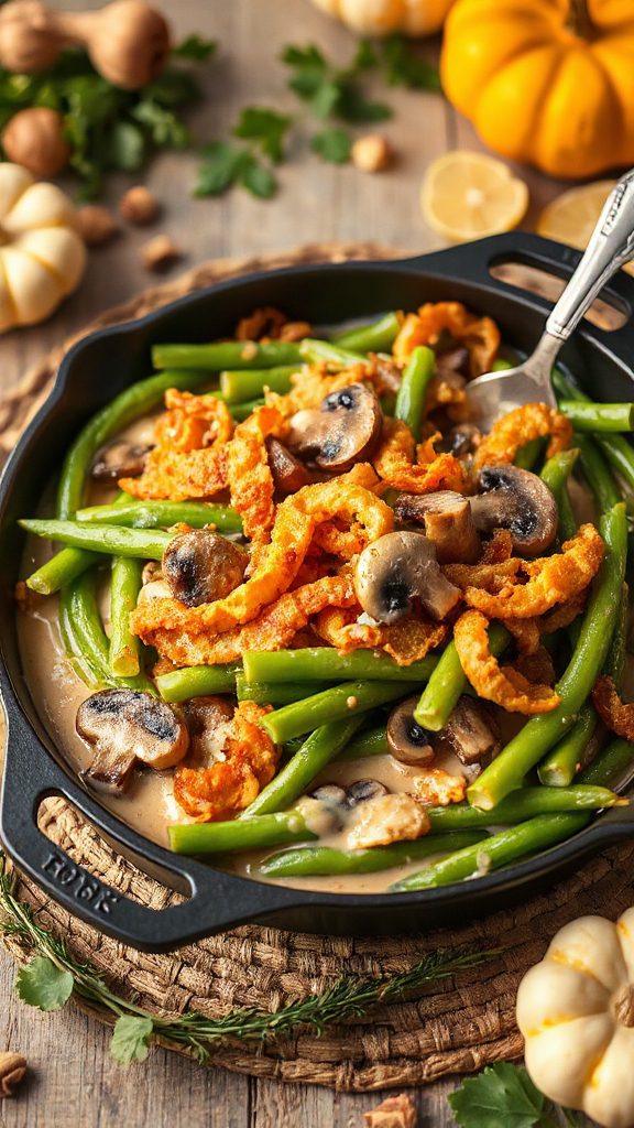 creamy green bean casserole