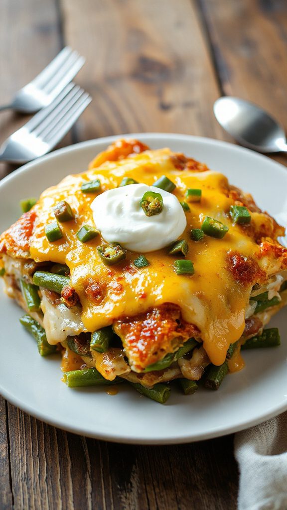creamy green bean casserole