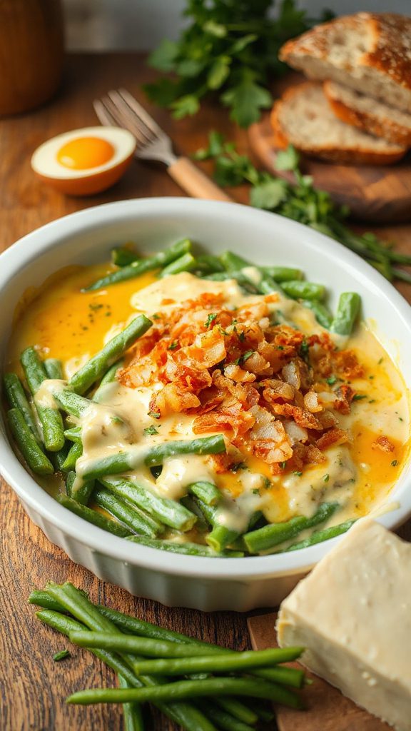 creamy green bean casserole