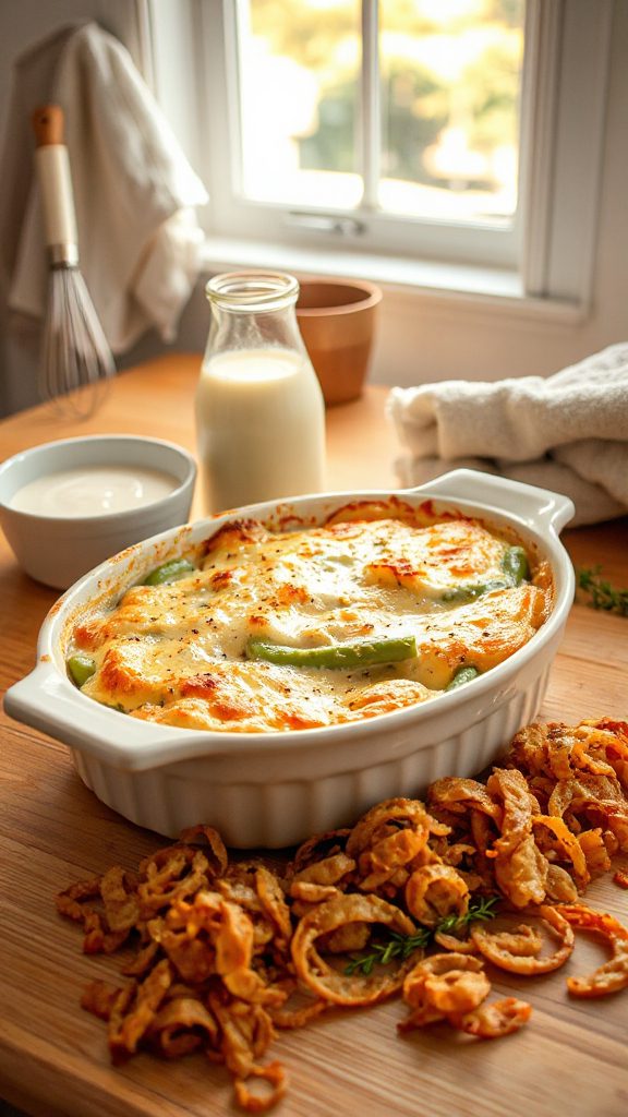 creamy green bean casserole