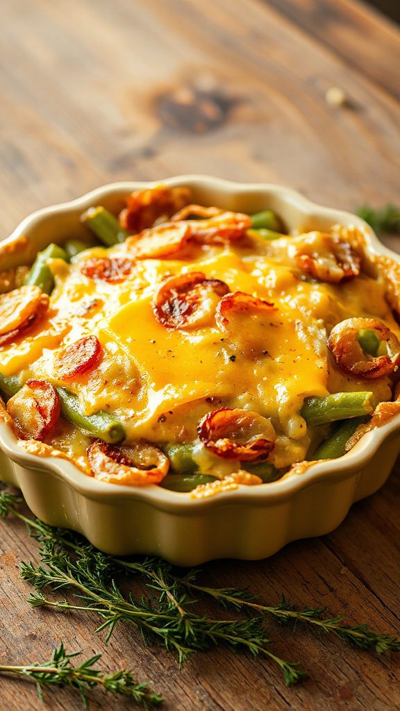 creamy green bean casserole