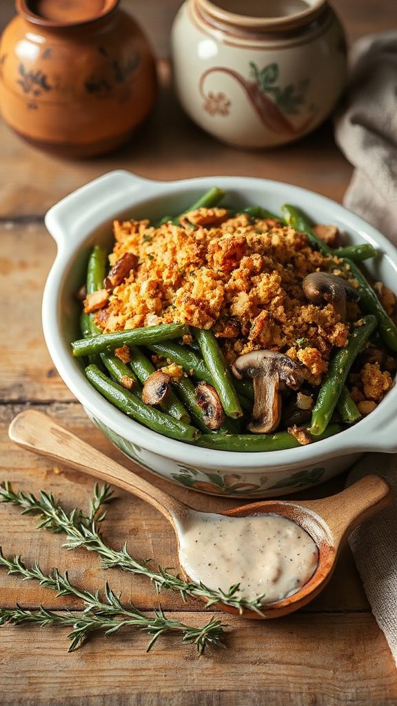 creamy green bean casserole