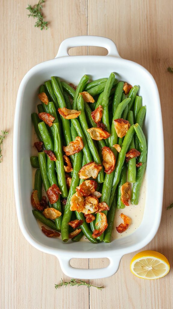 creamy green bean casserole