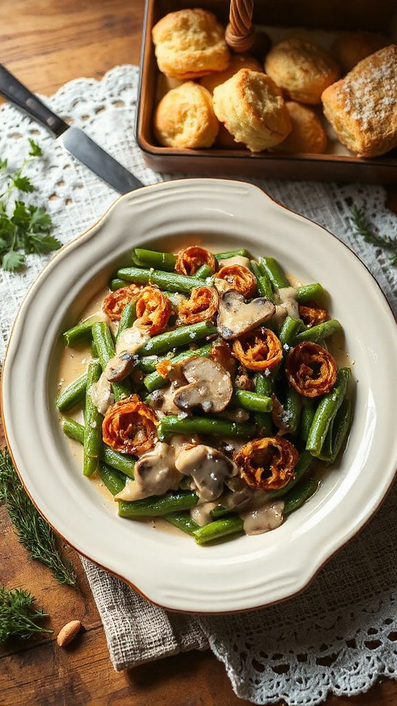 creamy green bean casserole