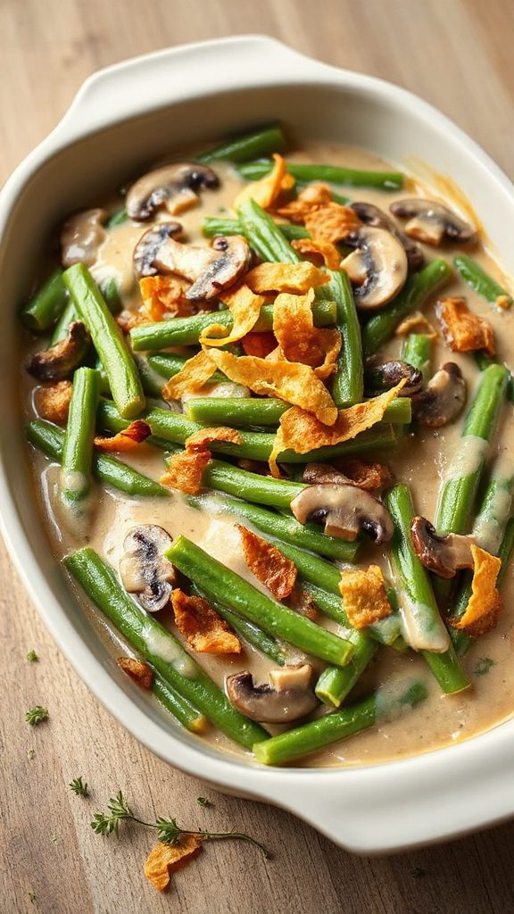 creamy green bean casserole