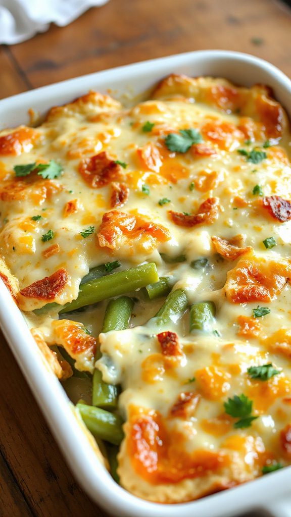 creamy green bean casserole