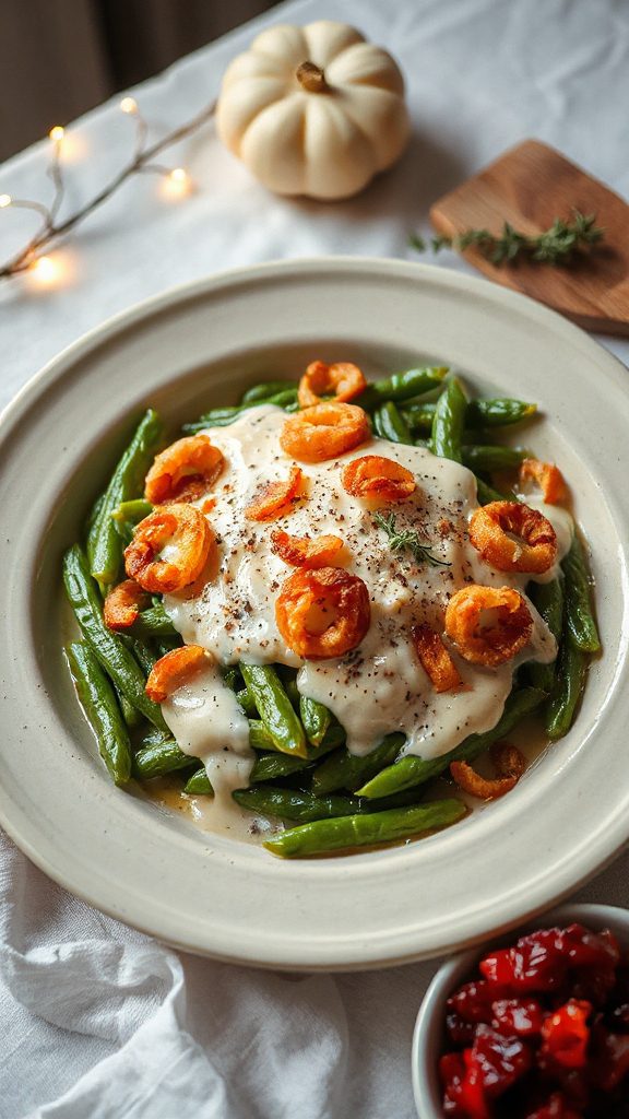 creamy green bean casserole