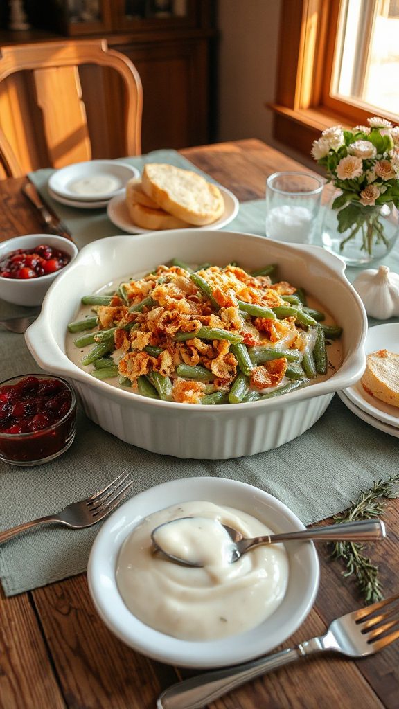 creamy green bean casserole