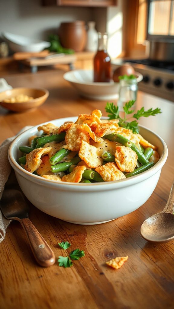 creamy green bean casserole creamy green bean casserole