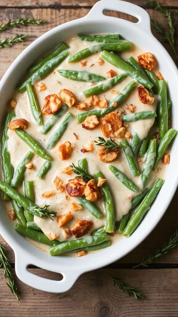 creamy green bean casserole creamy green bean casserole