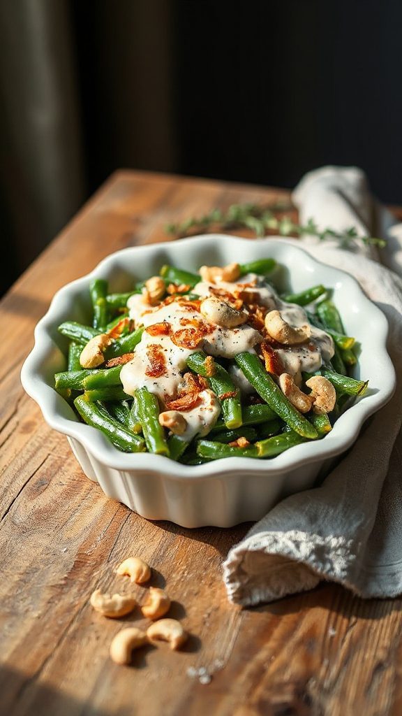 creamy green bean casserole