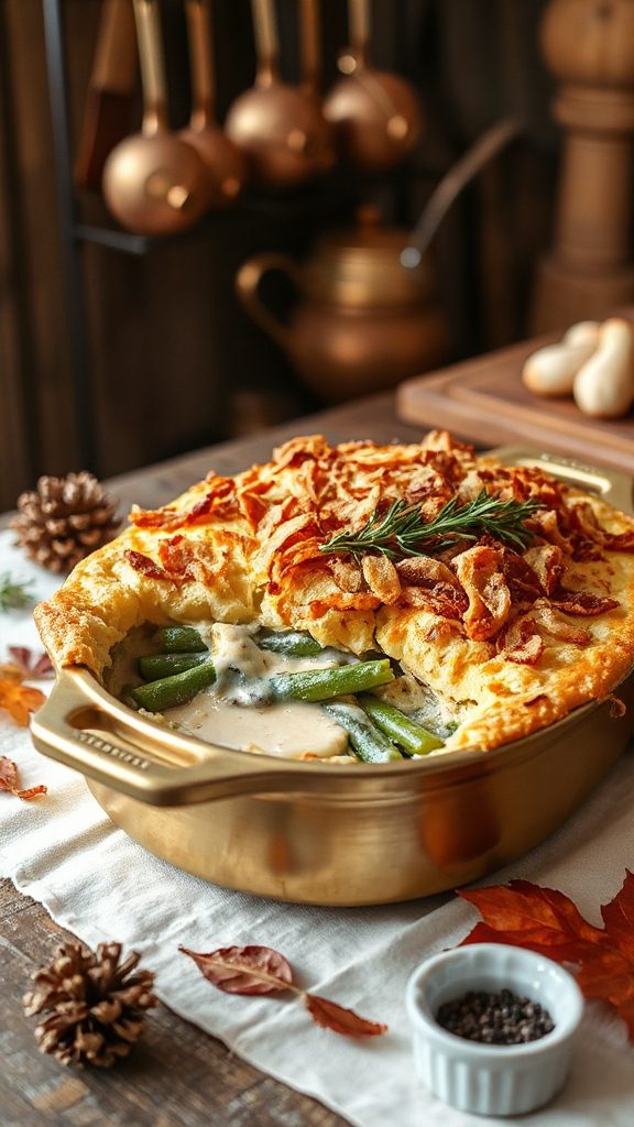 creamy green bean casserole