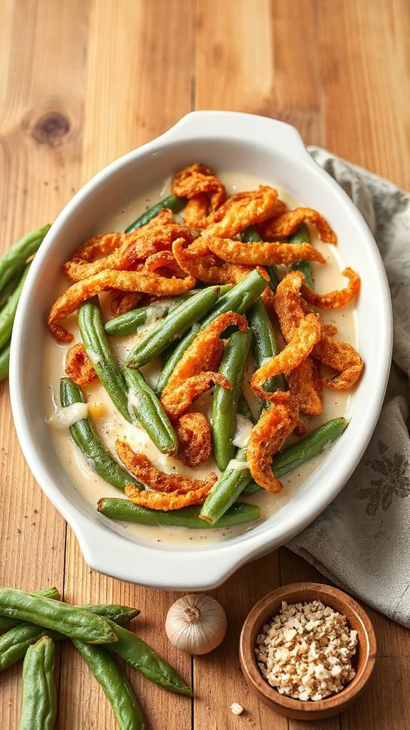 creamy green bean casserole
