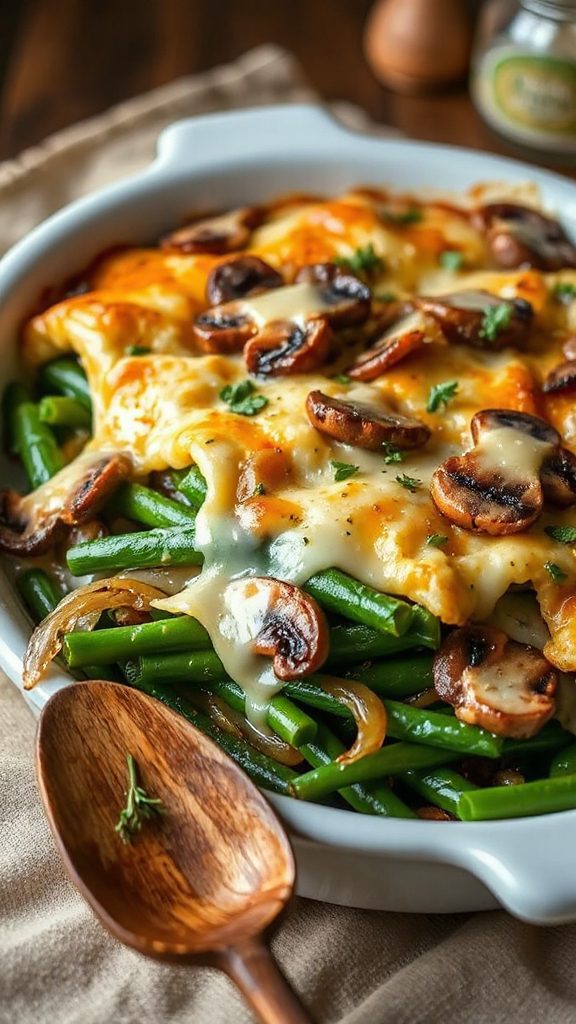 creamy green bean casserole