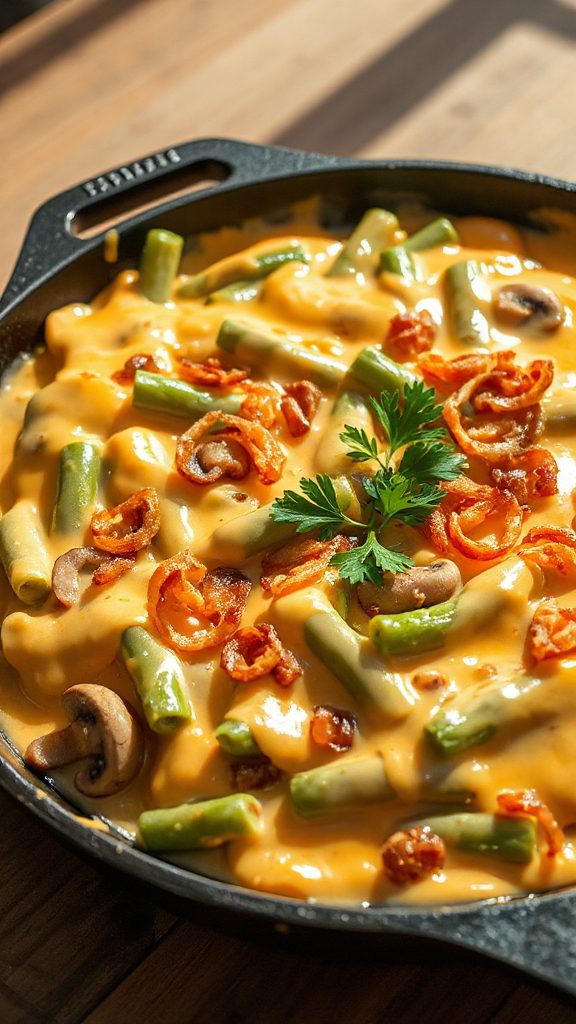 creamy green bean casserole