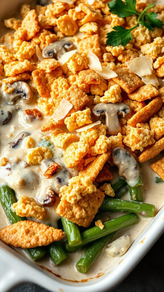 creamy green bean casserole