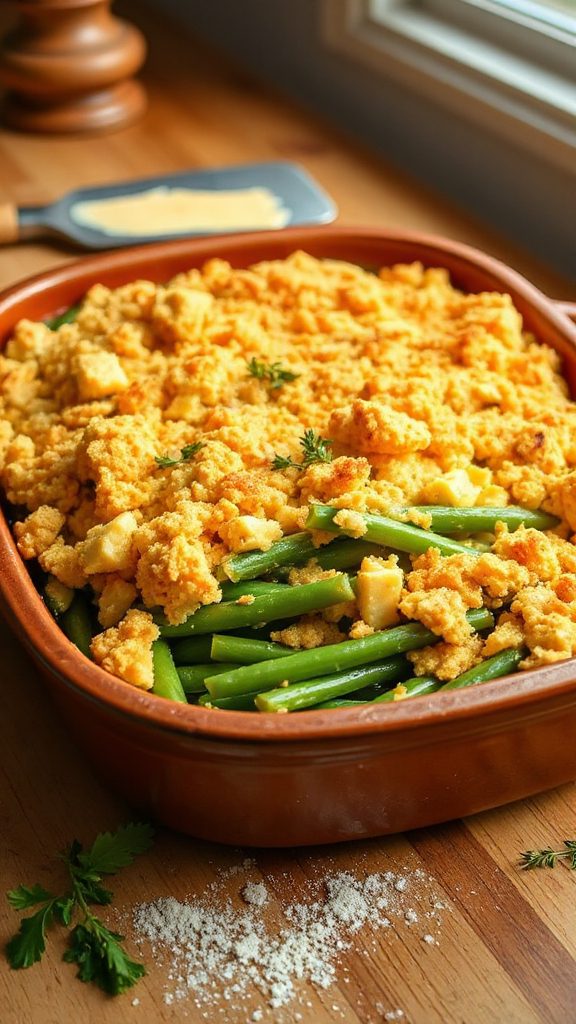 creamy green bean casserole creamy green bean casserole