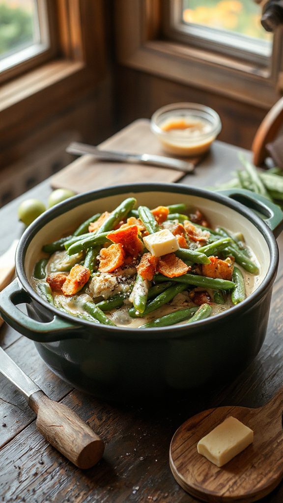 creamy green bean casserole