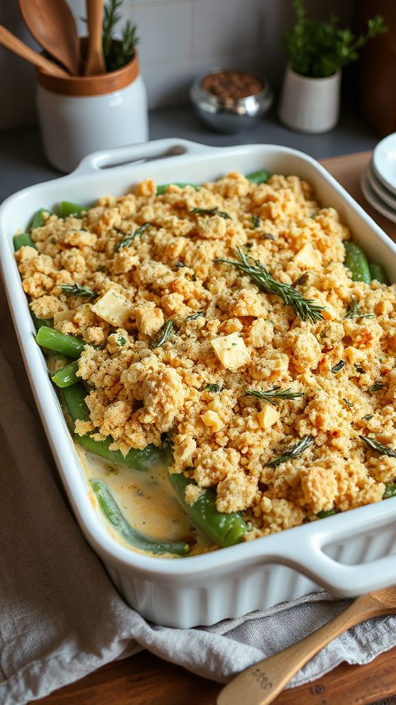 creamy green bean casserole creamy green bean casserole