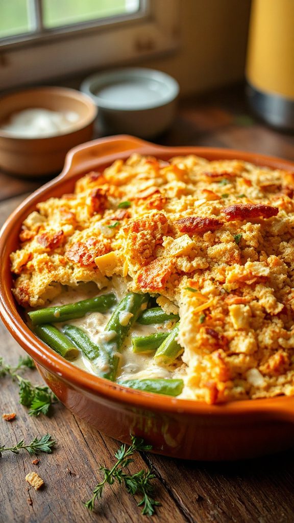 creamy green bean casserole