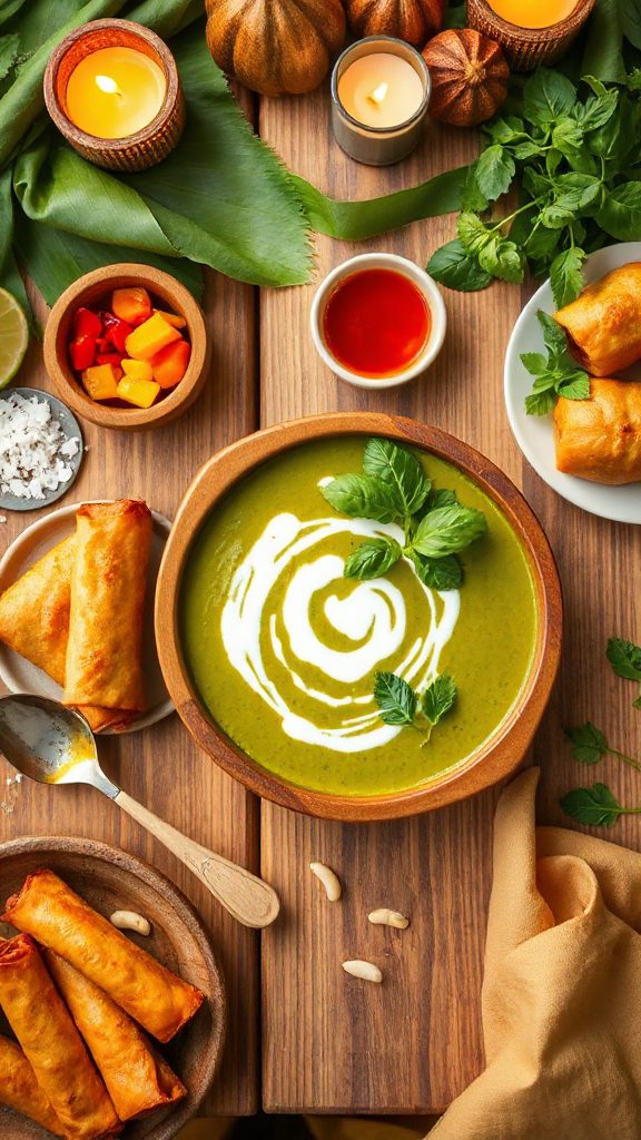 creamy green curry pumpkin soup creamy green curry pumpkin soup