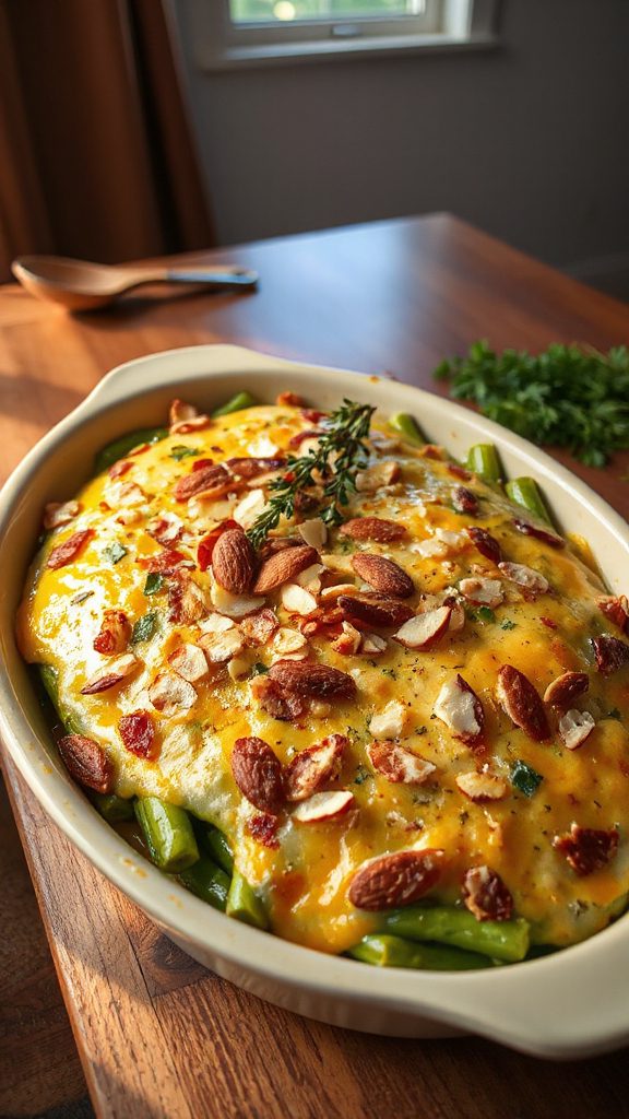 creamy gruy re green bean bake
