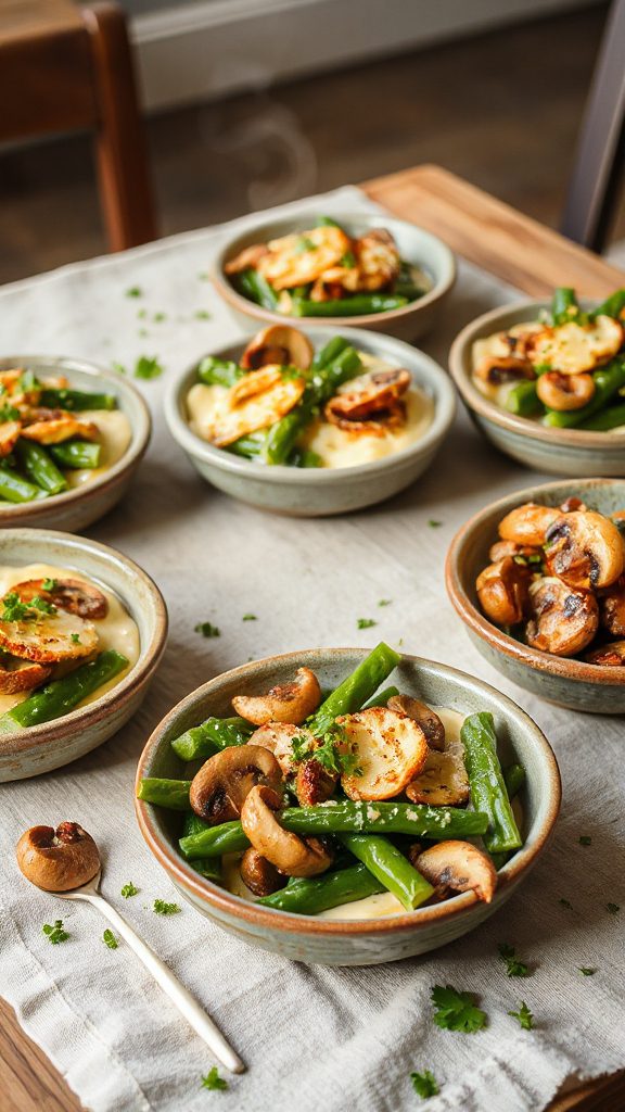 creamy gruy re green bean gratin