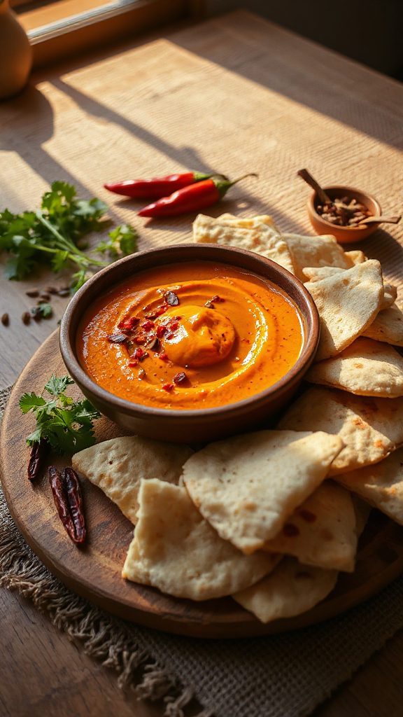 creamy harissa dip recipe