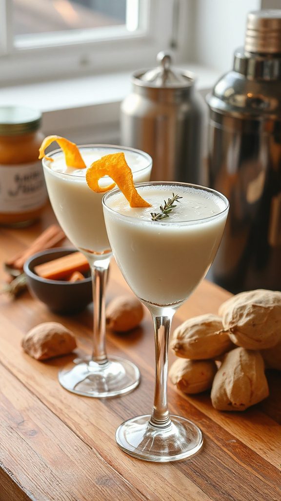 creamy jerusalem artichoke cocktail